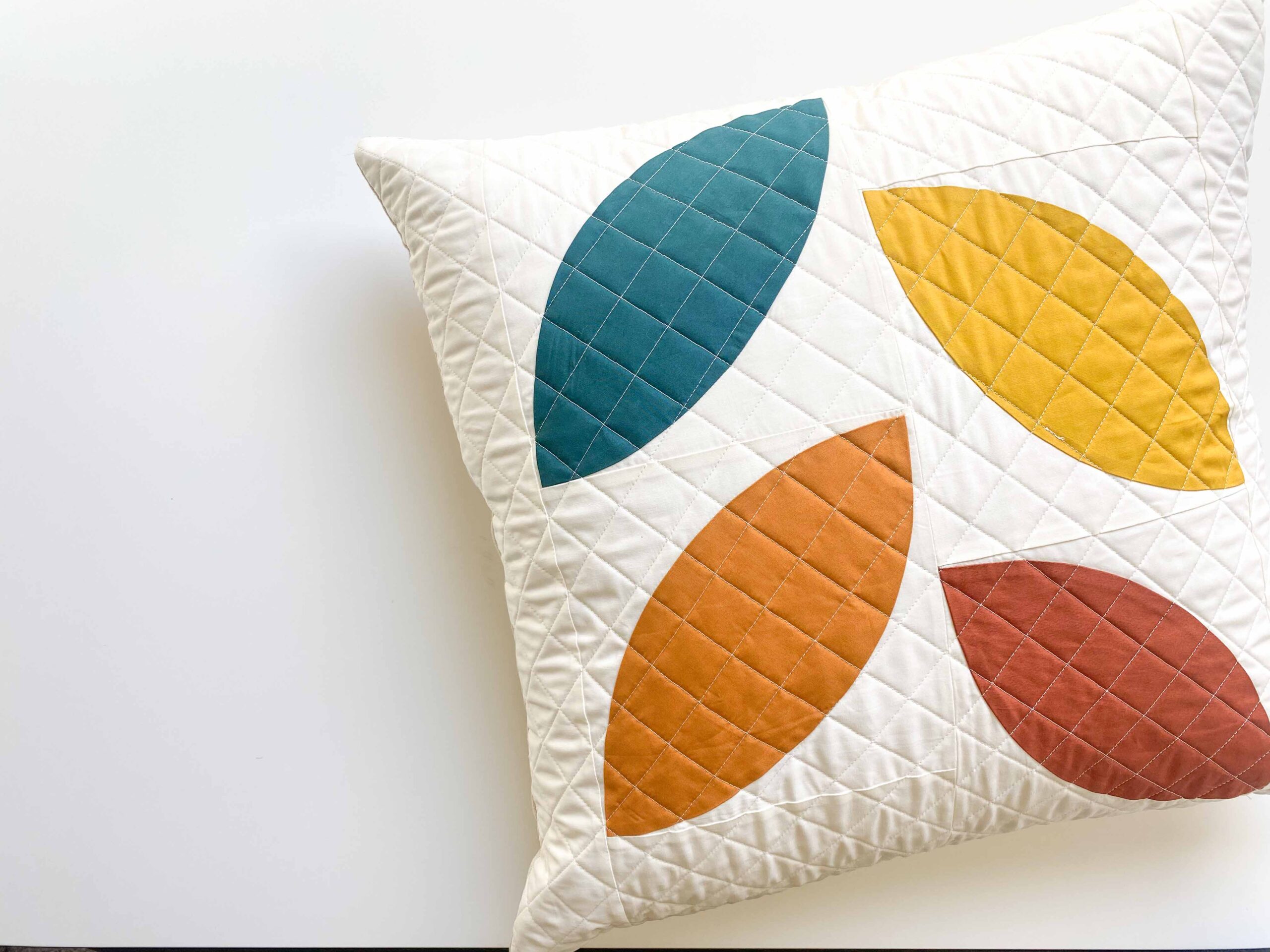 How to Make a Quilted Throw Pillow Cover (Easy Tutorial)